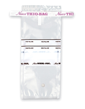 STAND-UP WATER SAMPLING BAG 100 ML 3 X 7.25 IN. 2.5 MIL