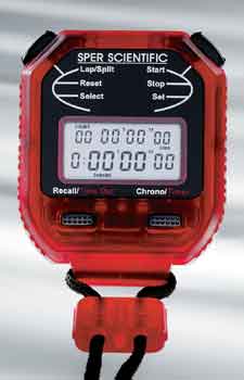 8 MEMORY STOPWATCH/COUNTER w/NIST CERTIFICATE