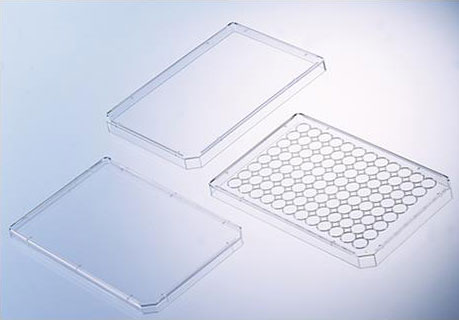 MICROPLATE LID, PS, STERILE STANDARD HEIGH, CLEAR