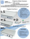 Digital Orbital Shakers DOS Series